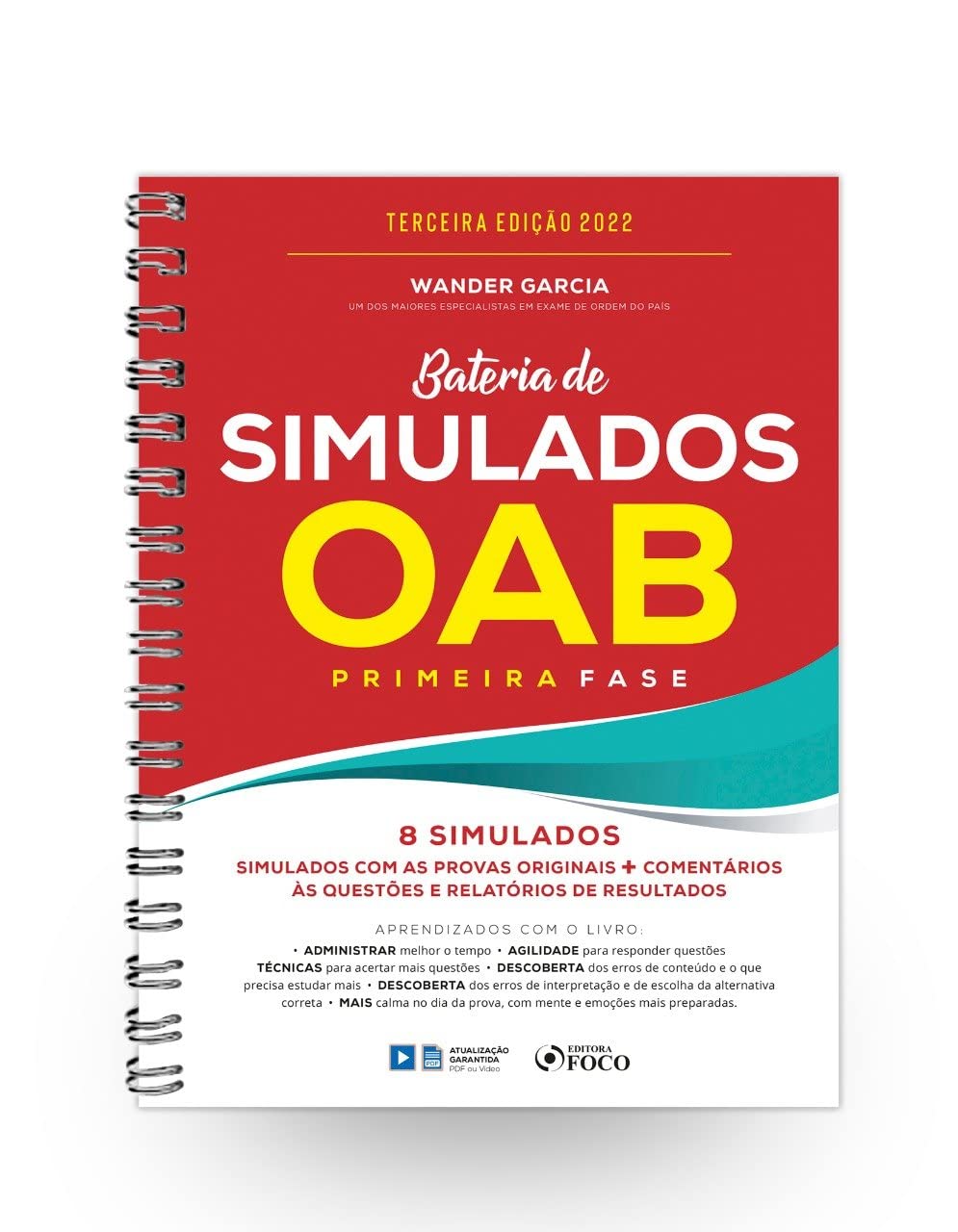 ler totalmente BATERIA DE SIMULADOS OAB 1ª FASE - 3ª ED - 2022