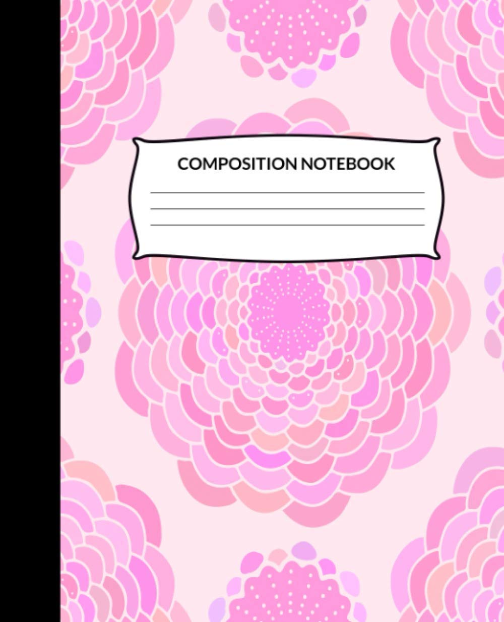 ler totalmente Composition Notebook: Wide Ruled Lined Paper Notebook Journal (Mandala Flower)