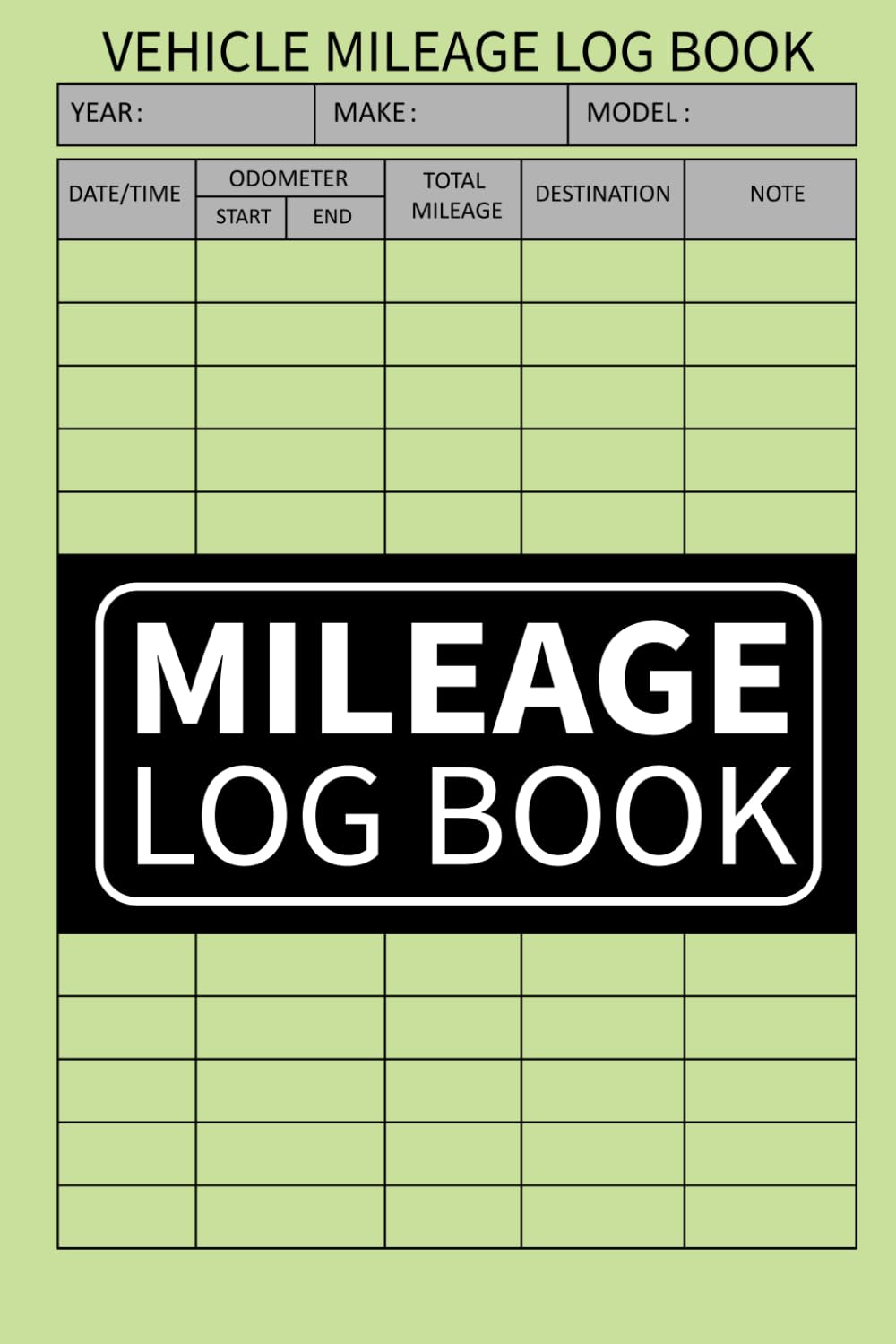 Mileage Log Book: Vehicle Mileage Tracker Notebook for Taxes & Self-Employed baixar livro de graça