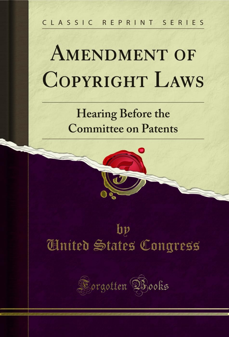 capítulo por capítulo baixar Amendment of Copyright Laws: Hearing Before the Committee on Patents (Classic Reprint) (English Edition)