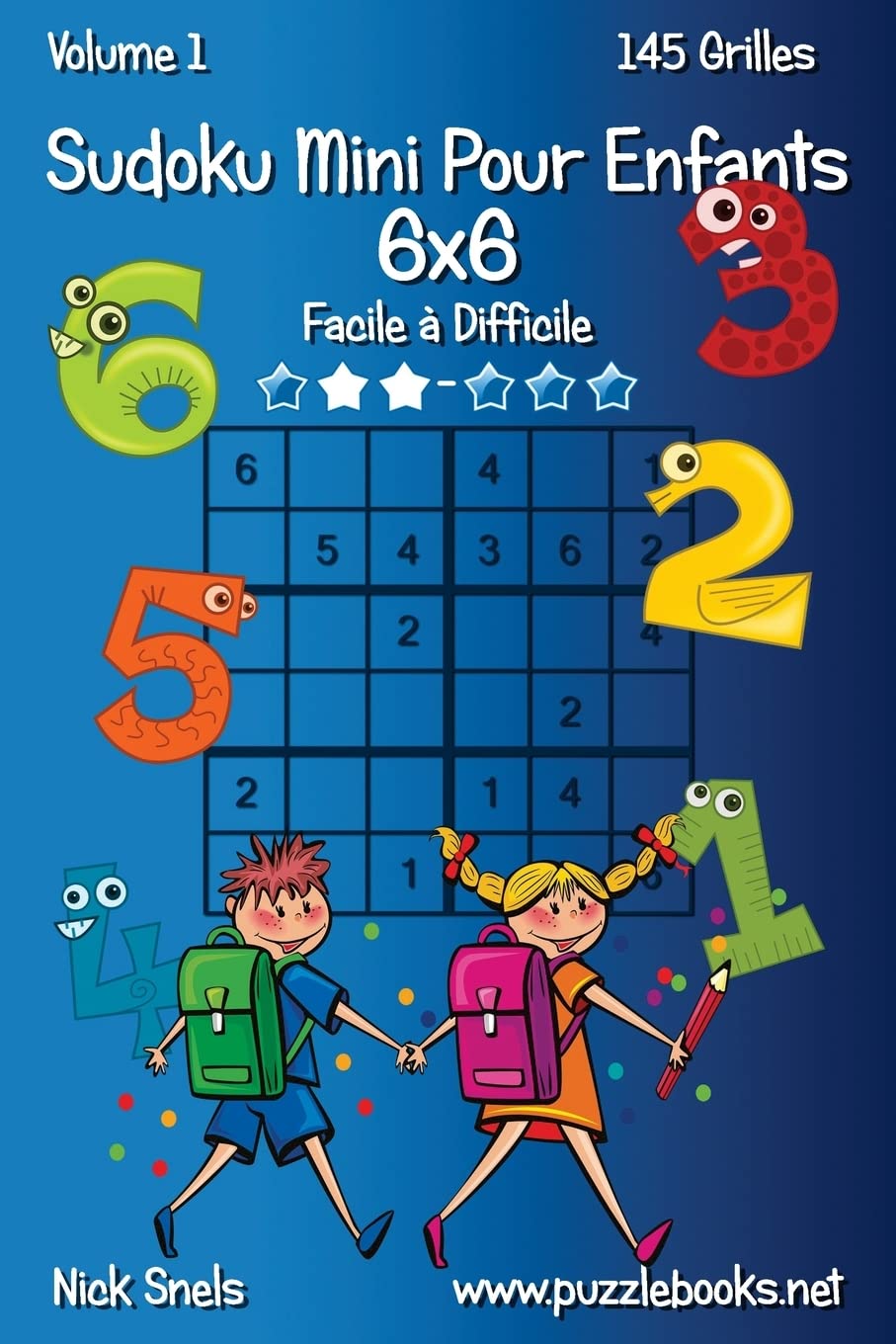 Sudoku Mini Pour Enfants 6x6 - Facile à Difficile - Volume 1 - 145 Grilles baixar livro de graça