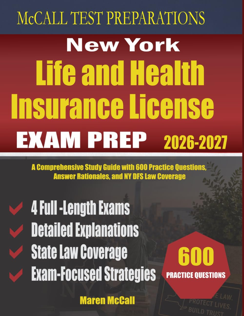 New York Life and Health Insurance License Exam Prep: A Comprehensive Study Guide with 600 Practice Questions, Answer Rationales, and NY DFS Law Coverage baixar livro de graça