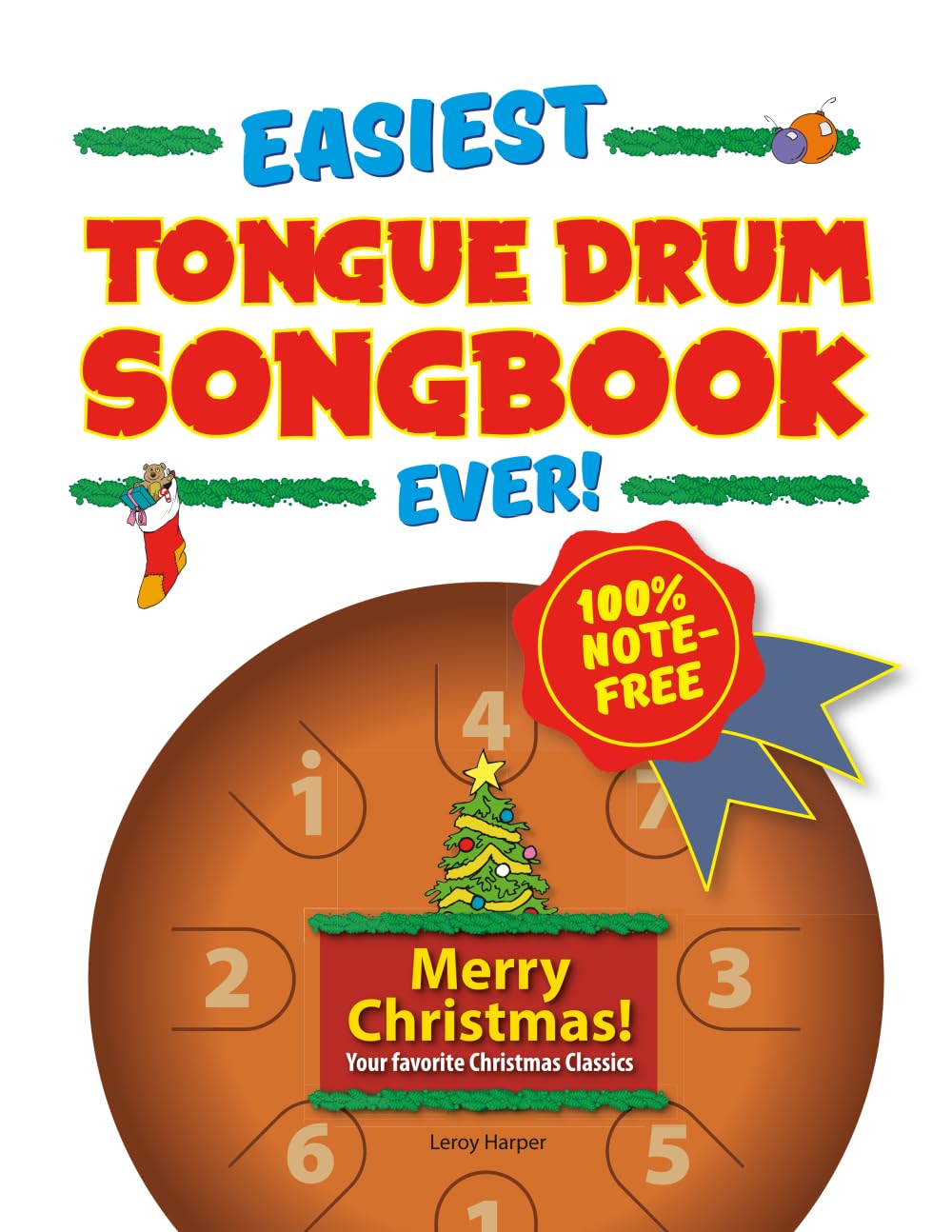 Easiest Tongue Drum Songbook Ever!: Merry Christmas! Your favorite Christmas Classics. 100% note-free! baixar o livro de graça
