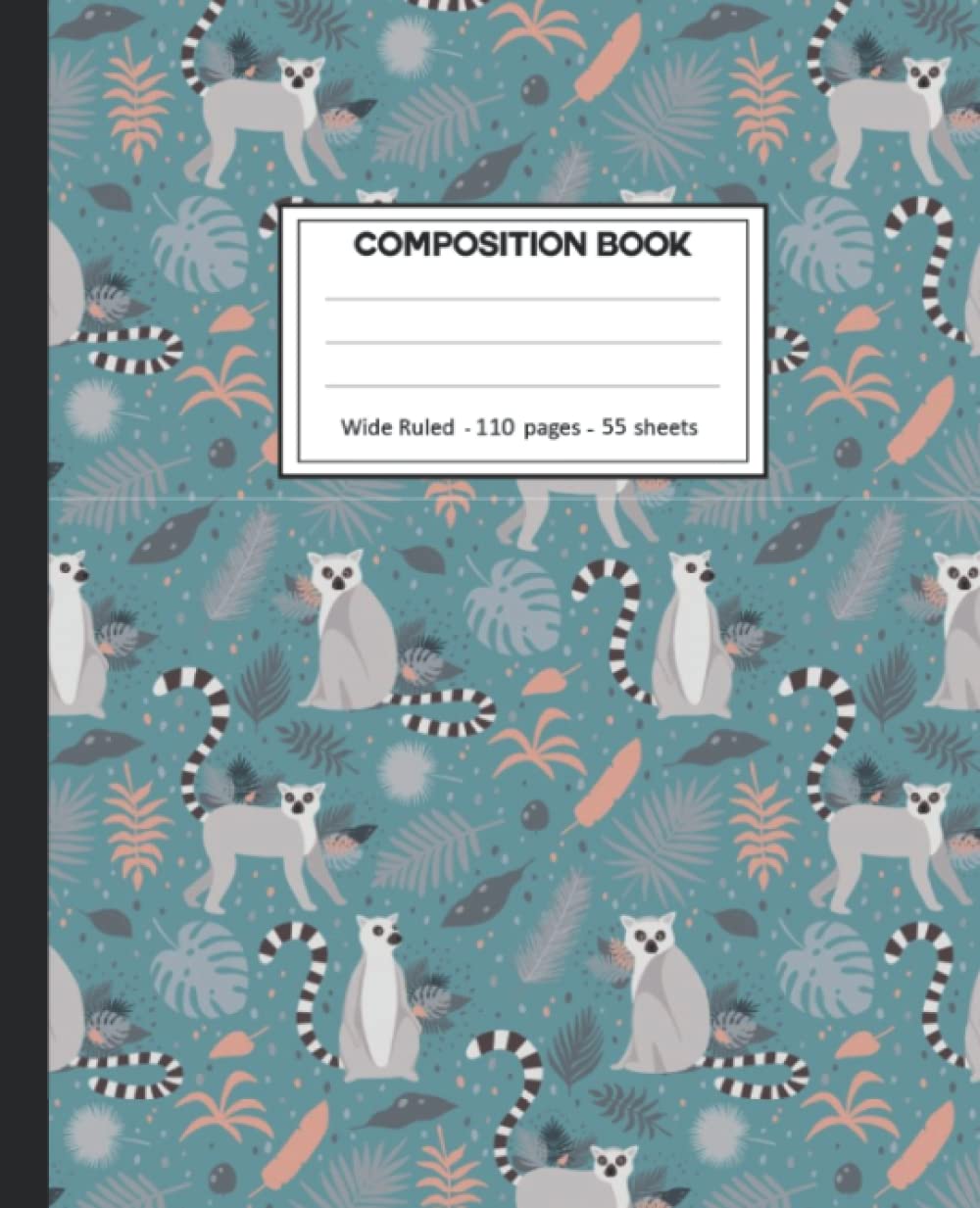 capítulo por capítulo baixar Composition Notebook: College Ruled: 110+ Lined Pages Writing Journal: Lemurs on White.