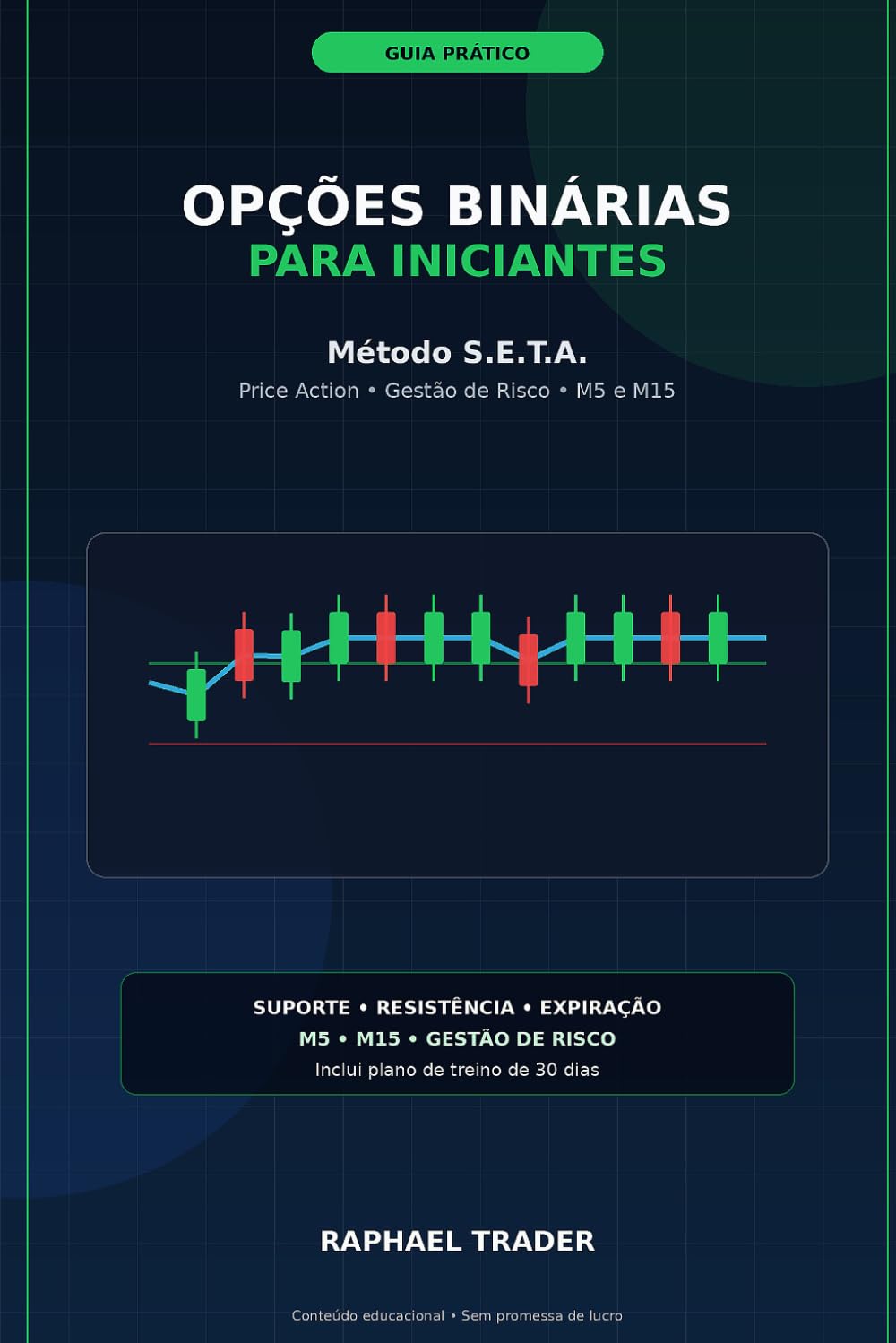Opções Binárias para Iniciantes: O Método S.E.T.A. para Começar do Zero com Price Action, Gestão de Risco e Operações em M5 e M15 (Portuguese Edition) baixar o livro de graça