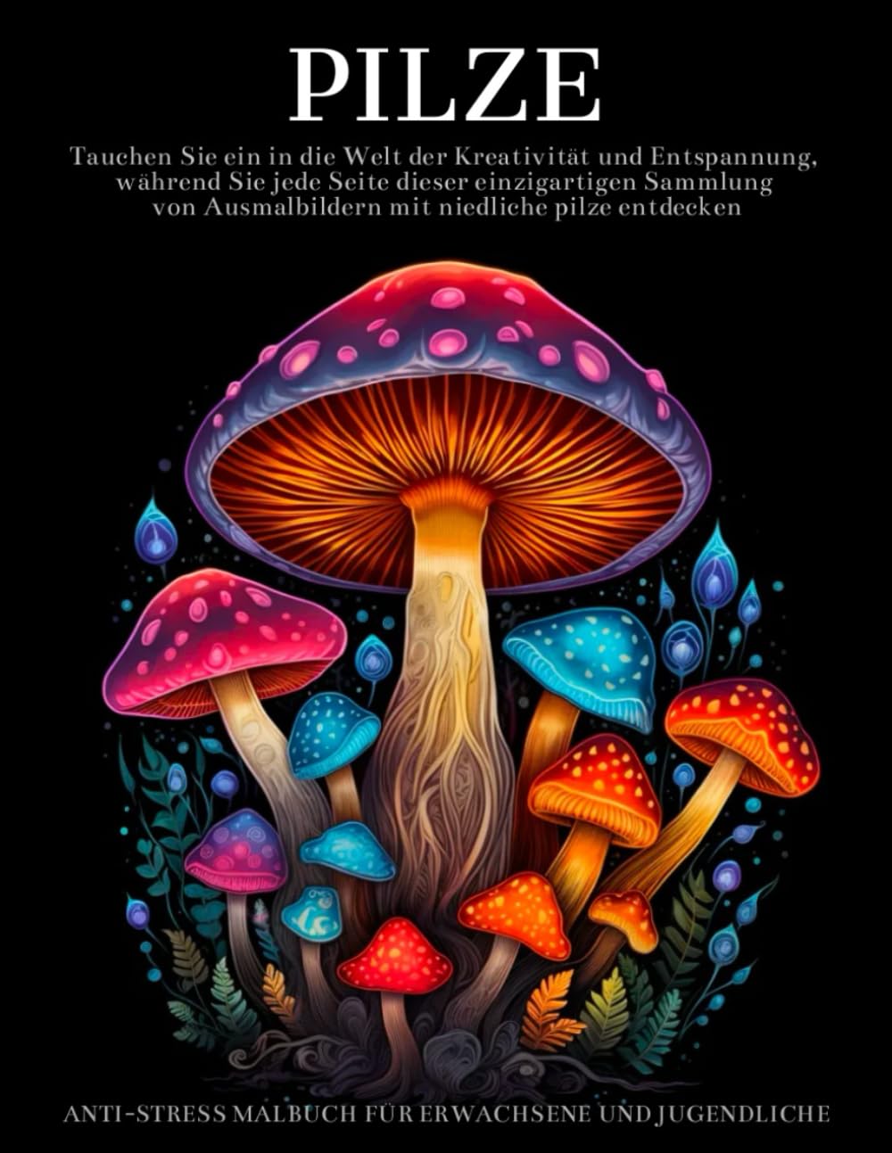 Pilze Malbuch Für Erwachsene und Jugendliche: Pilze Mandalas und Blumen Designs,Geschenke für Tierliebhaber (German Edition) baixar livro de graça