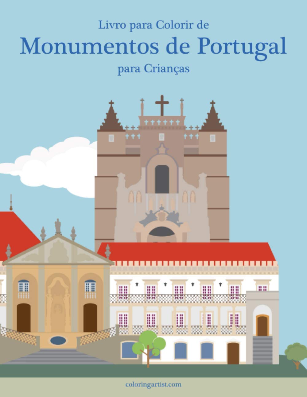 ler totalmente Livro para Colorir de Monumentos de Portugal para Crianças