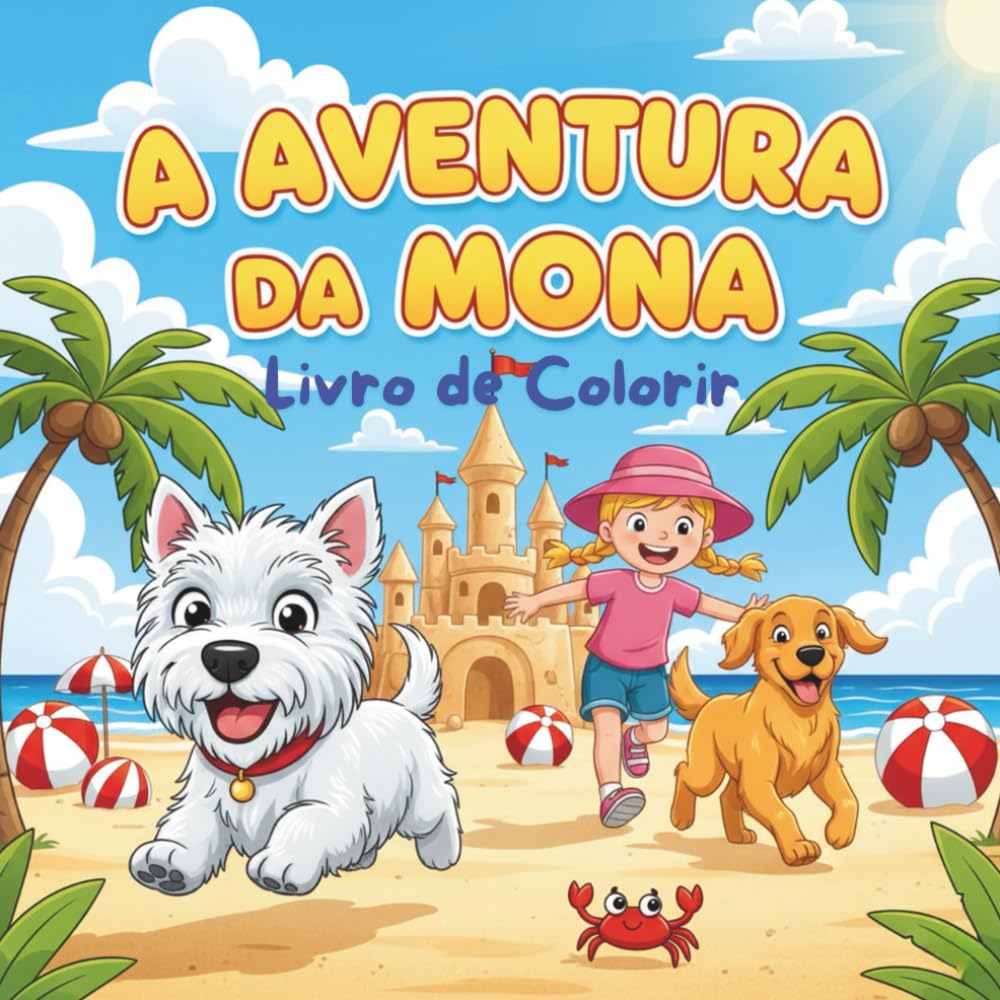 A Aventura da Mona: Livro de Colorir (Portuguese Edition) baixar o livro de graça