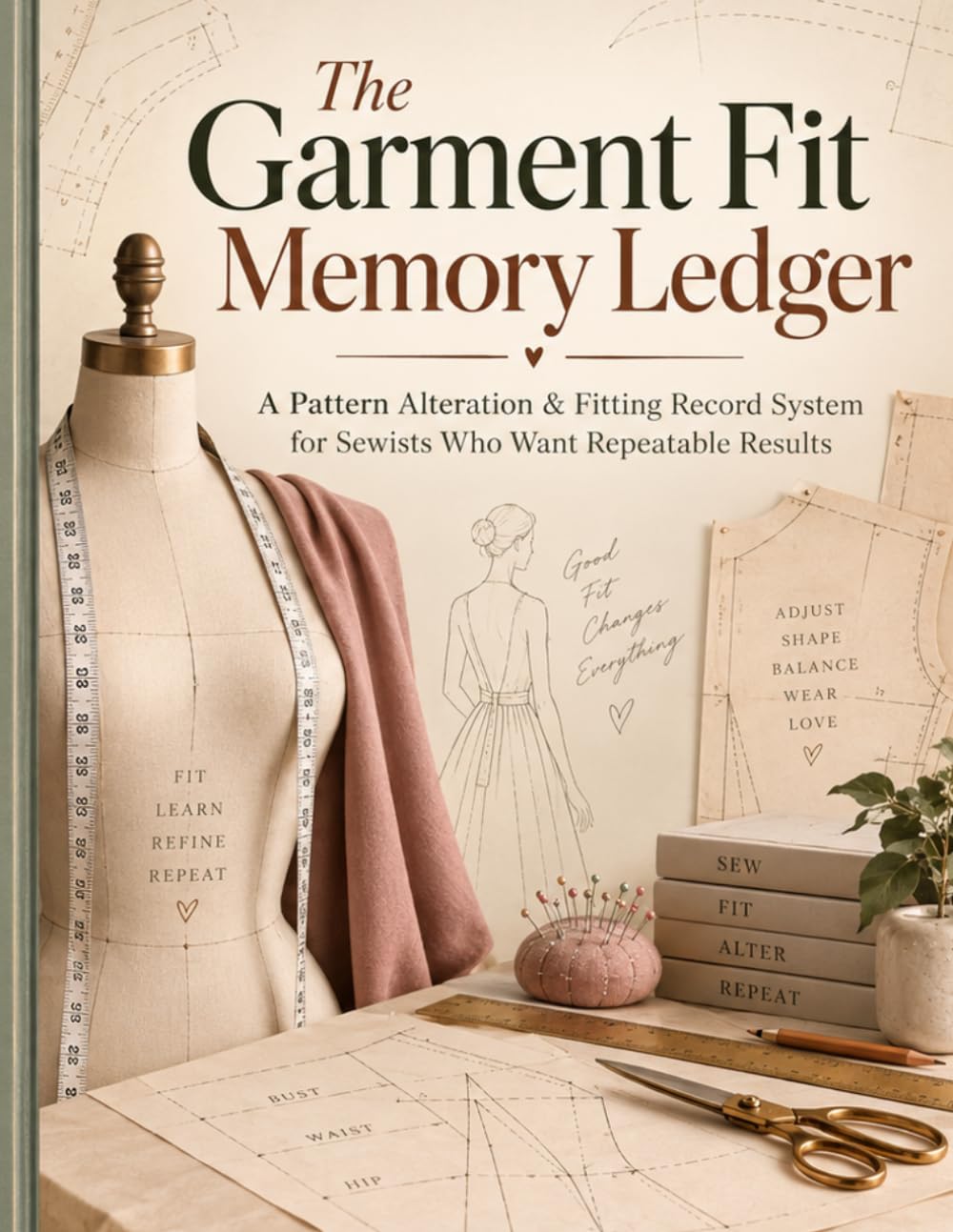 The Garment Fit Memory Ledger: A Pattern Alteration & Fitting Record System for Sewists Who Want Repeatable Results baixar o livro de graça