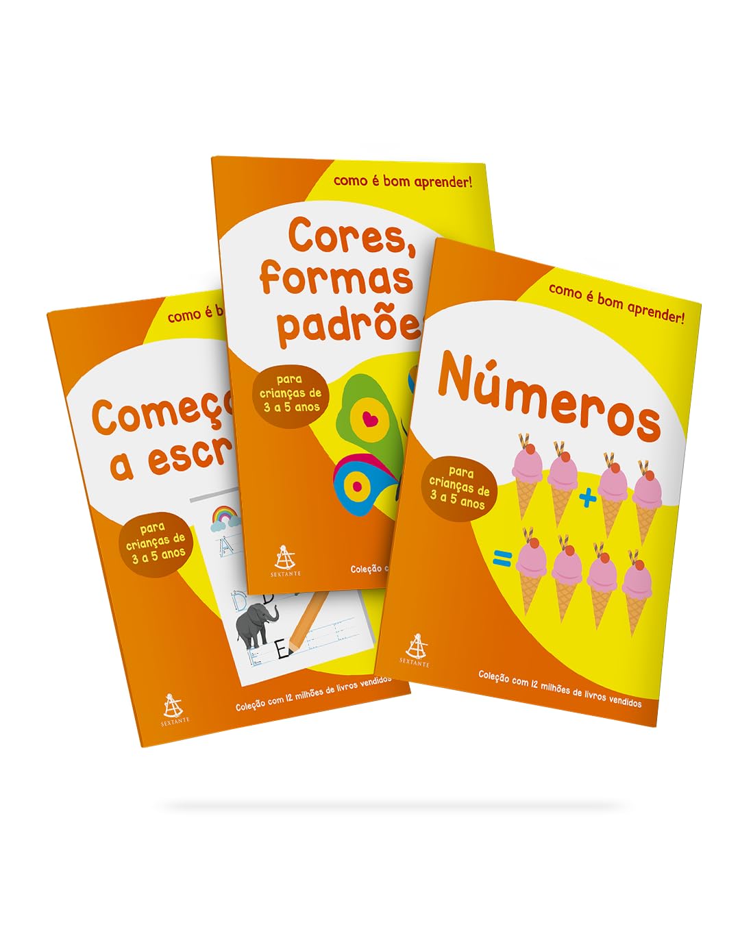 Pack Coleção Como é bom aprender (3 volumes)