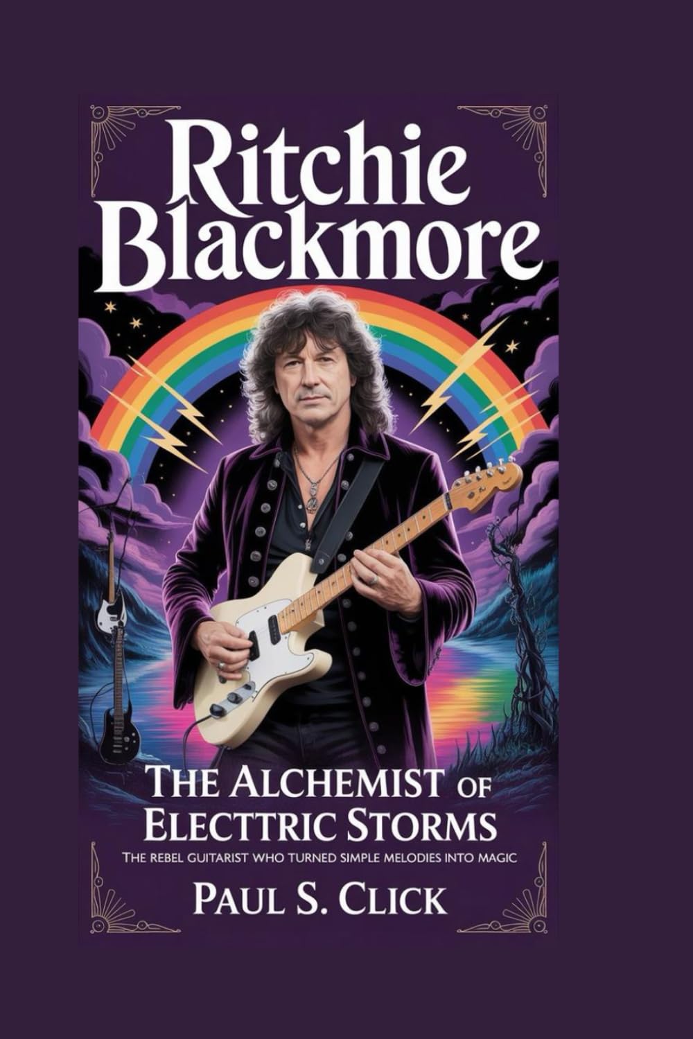 ler totalmente RITCHIE BLACKMORE: The Alchemist of Electric Storms: The Rebel Guitarist Who Turned Simple Melodies Into Magic