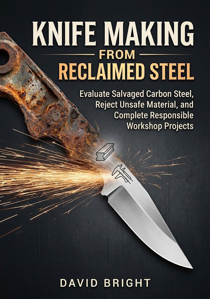 Knife Making from Reclaimed Steel: Evaluate Salvaged Carbon Steel, Reject Unsafe Material, and Complete Responsible Workshop Projects (English Edition) baixar livro de graça