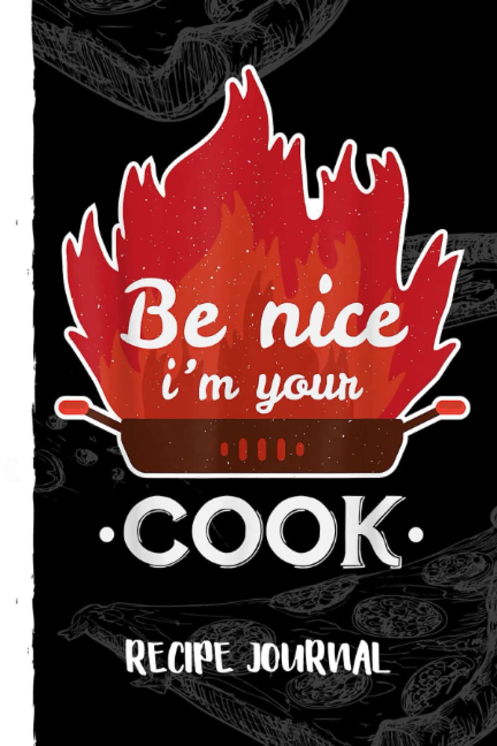I Cook your Food Apparel Funny Cooking Chef Recipe Journal: Recipe Planner for Favorite Recipes, Collect the Recipes You Love in Your Book With Pizza Sketch Black Cover baixar livro de graça