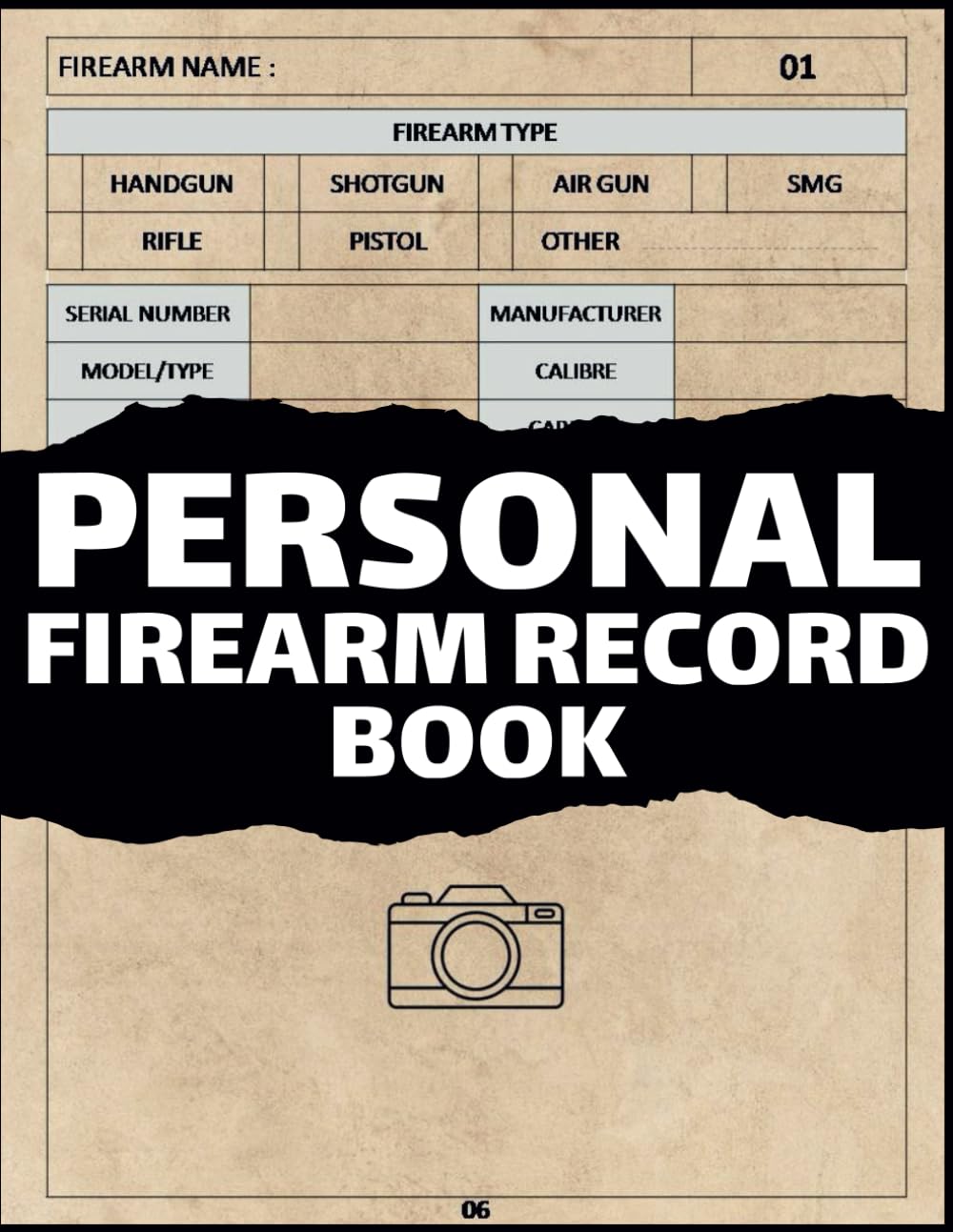 Personal Firearm Record Book: firearms record book for Gun Owners to Record Acquisitions, Dispositions and Personal Gun Collection Information baixar livro de graça