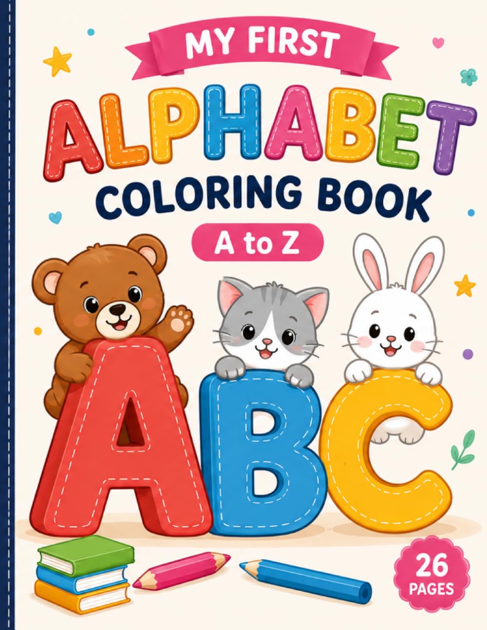 ler totalmente ABC Coloring Book for Kids: A Fun and Educational Alphabet Coloring Book for Toddlers and Preschoolers Ages 2–5
