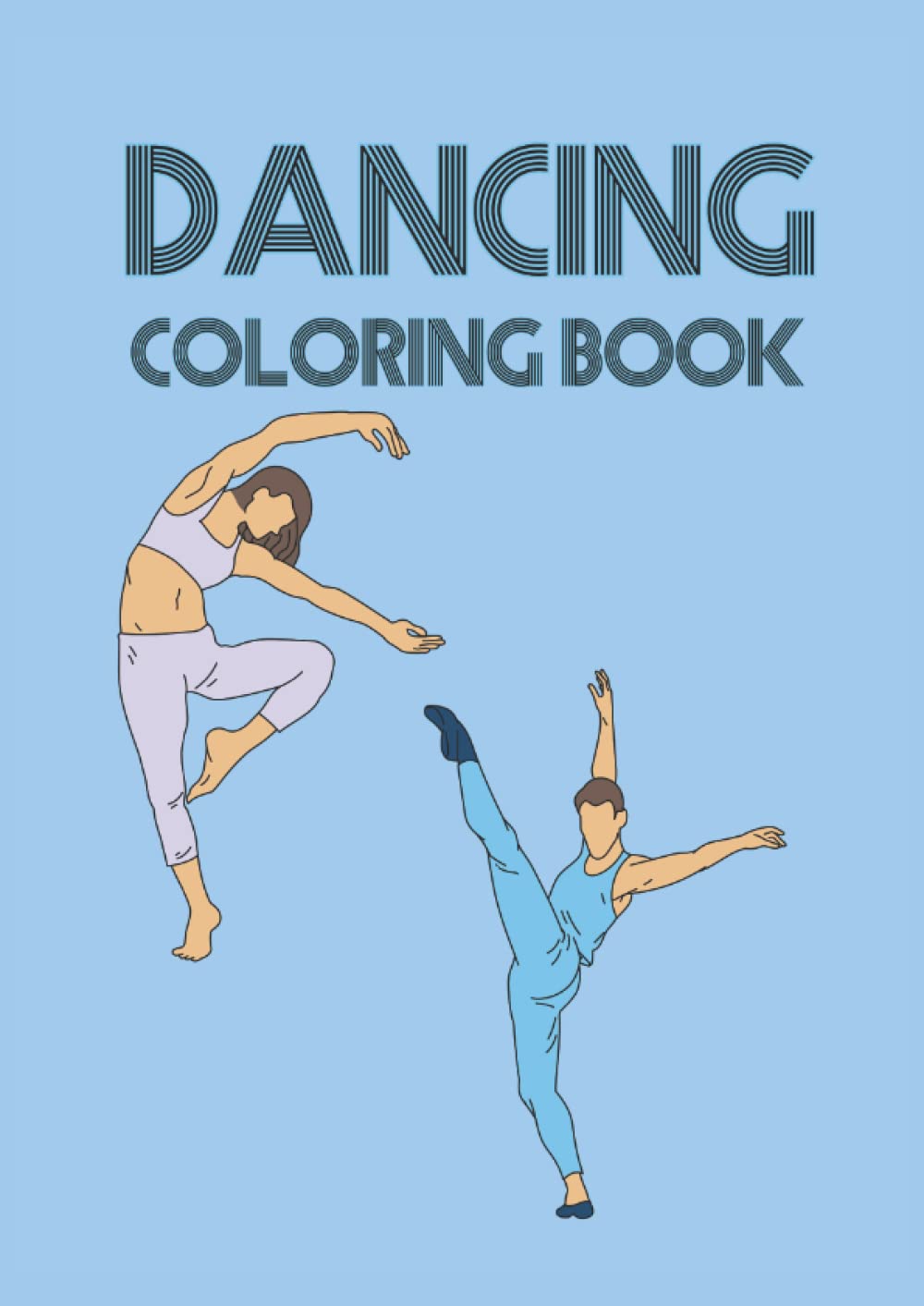 Dancing Coloring Book: Dance coloring book 30 pages, size 21 x 29. 7 cm (DIN A4) baixar o livro de graça