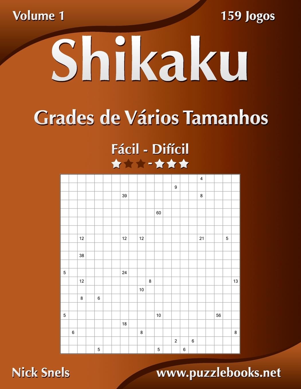 Shikaku Grades de Vários Tamanhos - Fácil ao Difícil - Volume 1 - 156 Jogos baixar livro de graça