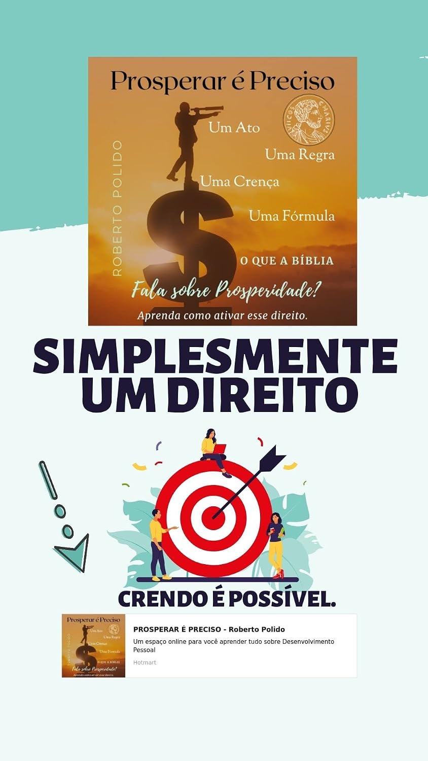 PROSPERAR é PRECISO: Um Ato, Uma Regra, Uma Crença, Uma Fórmula. baixar o livro de graça