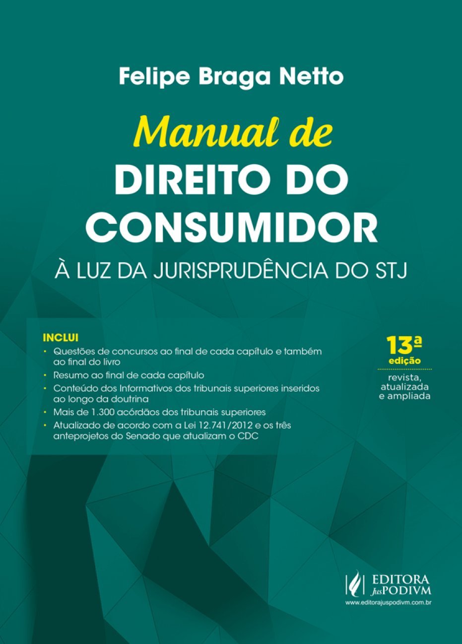 Manual de Direito do Consumidor: à luz da Jurisprudência do STJ