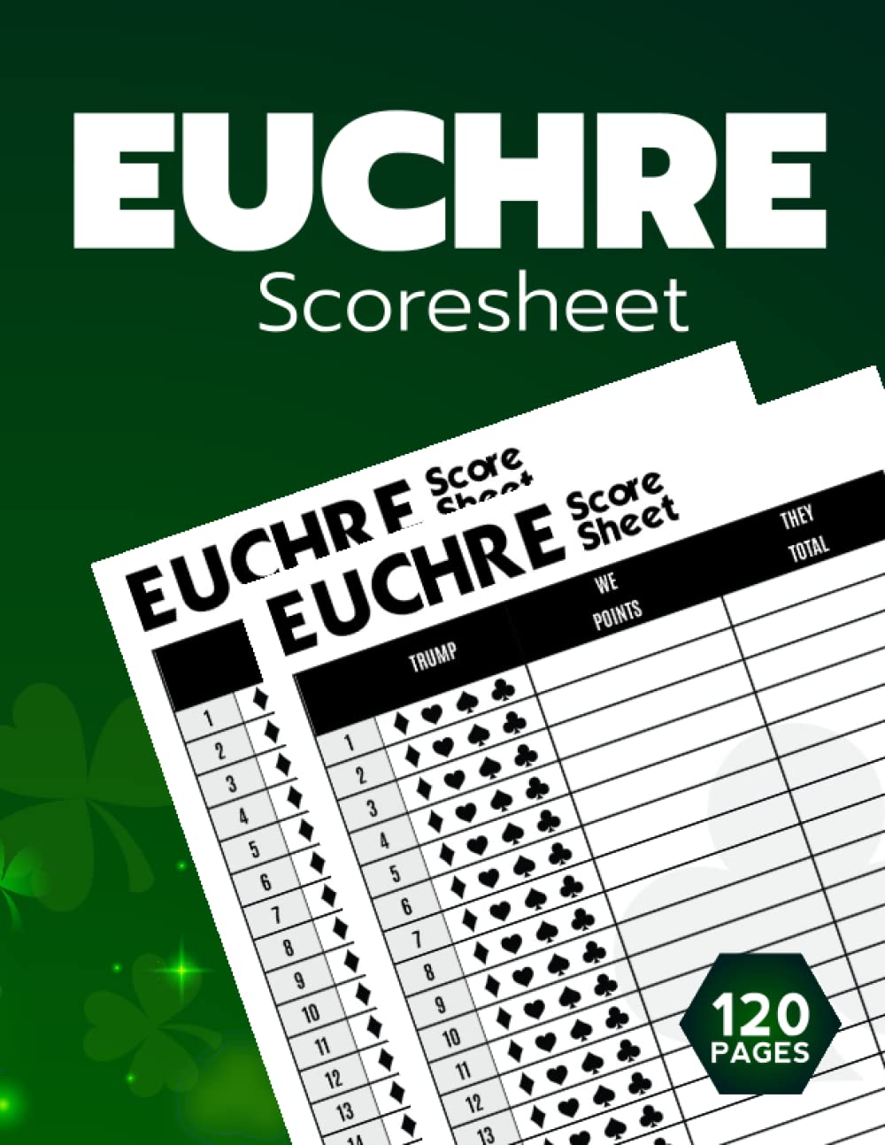 Euchre Score Sheets: Scorekeeping Cards for Euchre | 120 Large Score Cards | 8.5x11 Inch | Ideal for Tracking Scores baixar livro de graça