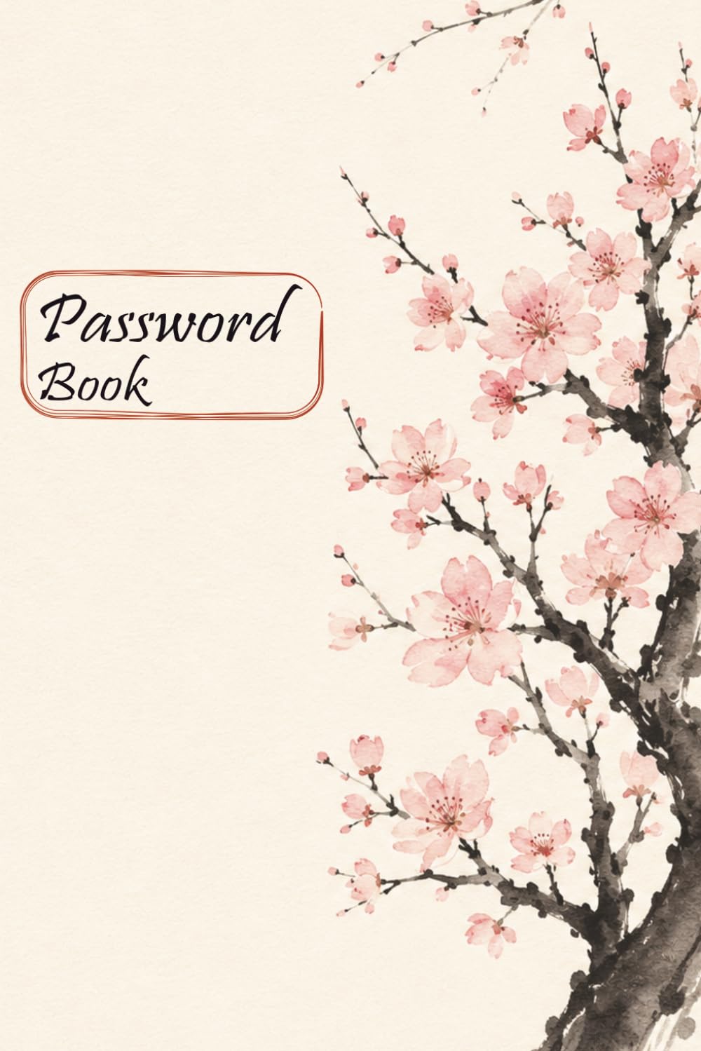 Password Book: Watercolor Japanese Cherry Blossom – A to Z Alphabetical Index – Notebook for Your Usernames, Passwords and Internet Secret Codes – 110 Pages – A5 Size baixar livro de graça