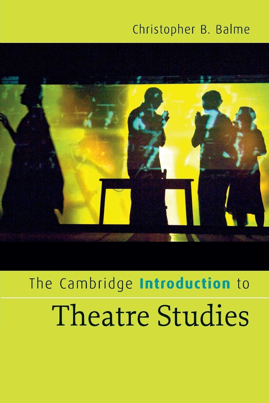 The Cambridge Introduction to Theatre Studies baixar o livro de graça