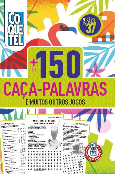 Livro Coquetel Mais de 150 Caça-Palavras 37 baixar o livro de graça