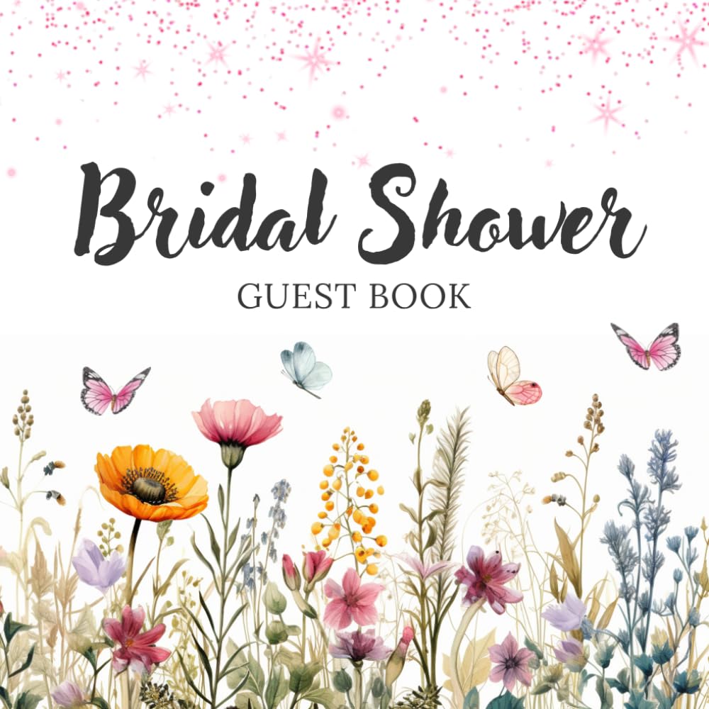 ler totalmente Bridal Shower Guest Book: Sign In Memory Log for Well Wishes, Advice, and Gift Tracker