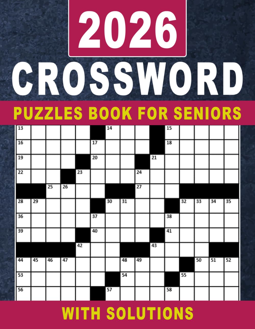 2026 Crossword Puzzles Book For Seniors: Relaxing Large Print Puzzles to Keep Your Mind Active baixar o livro de graça