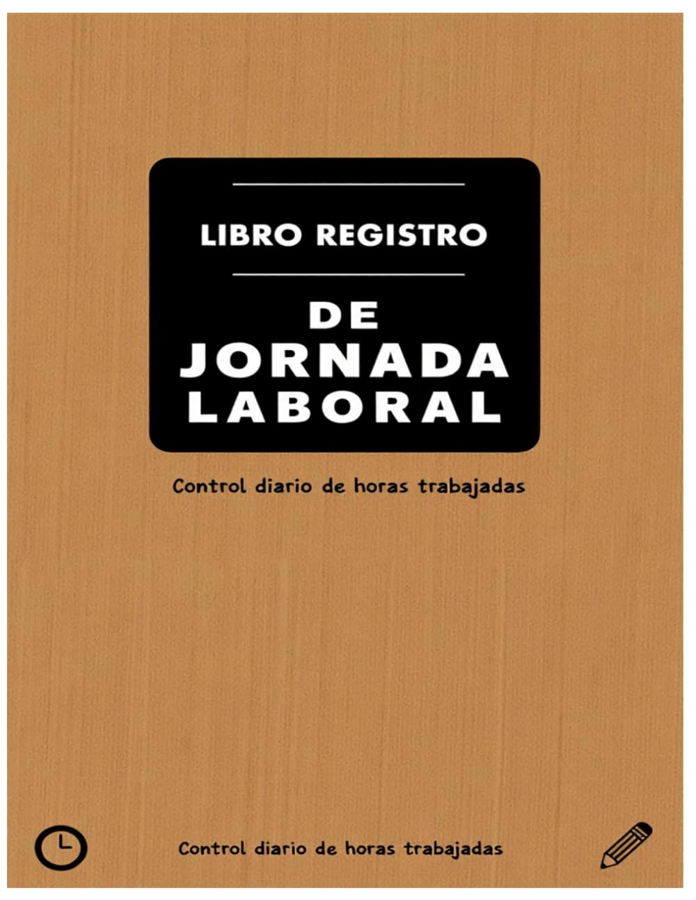 ler totalmente Libro Registro De Jornada Laboral: Control Diario de Horas y Tiempos de Trabajo: Cuaderno Profesional para la Gestión de Empleados y Fichajes (Spanish Edition)