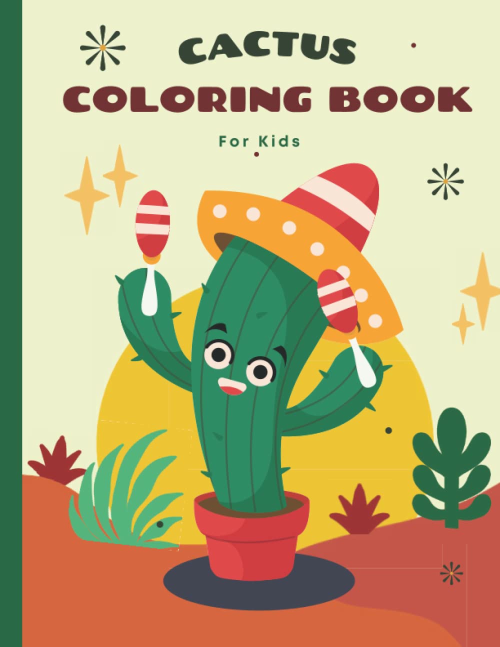 ler totalmente Cactus Coloring Book for Kids, Toddlers, Adults...: Adorable Cactus And Succulents Illustrations For All ages