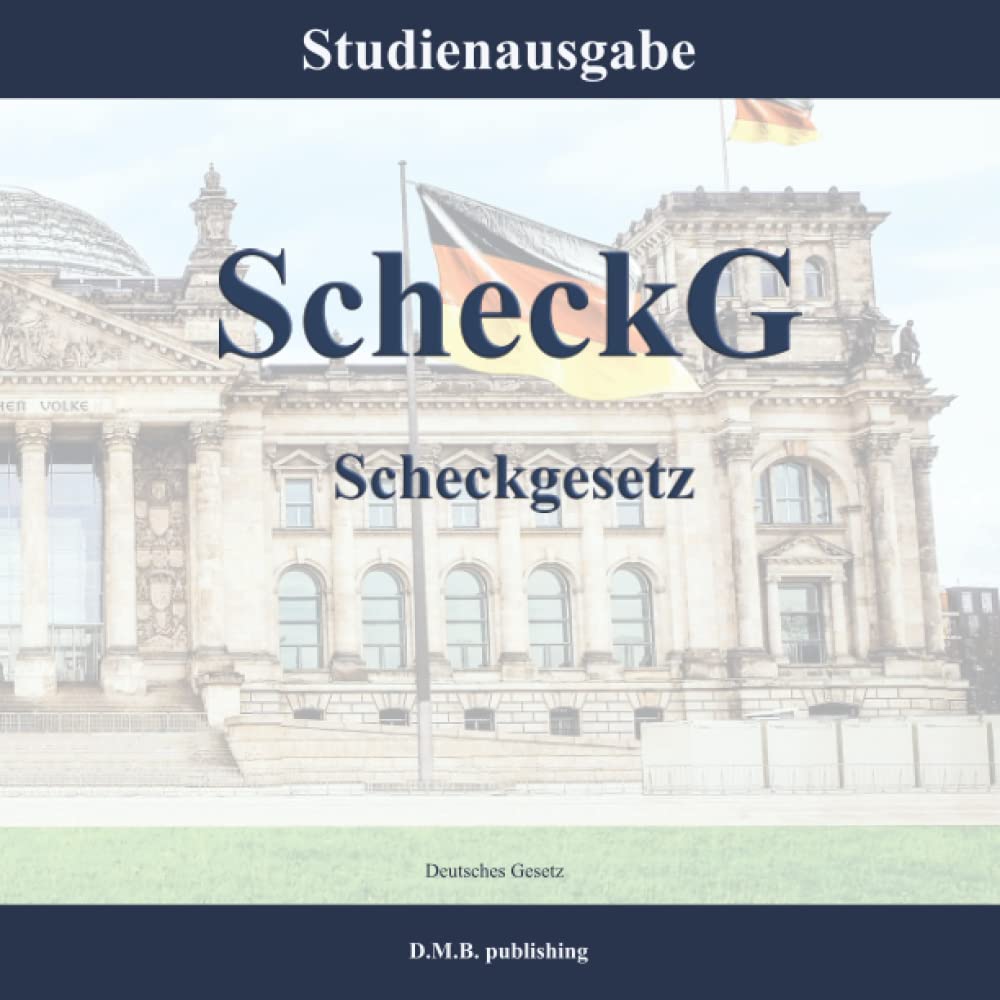 ScheckG - Scheckgesetz: Studienausgabe (German Edition) baixar livro de graça