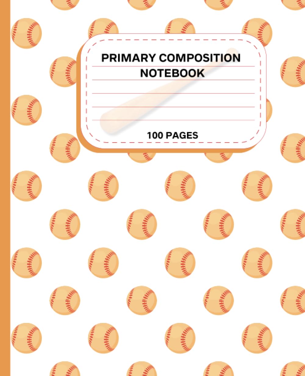 capítulo por capítulo baixar Primary Composition Notebook K-2 Sports Edition Baseball Notebook: Primary Creative Story Writing Journal with Dotted middle Line, Space for Pictures for Handwriting Practice (Size 7.5” x 9.25”)