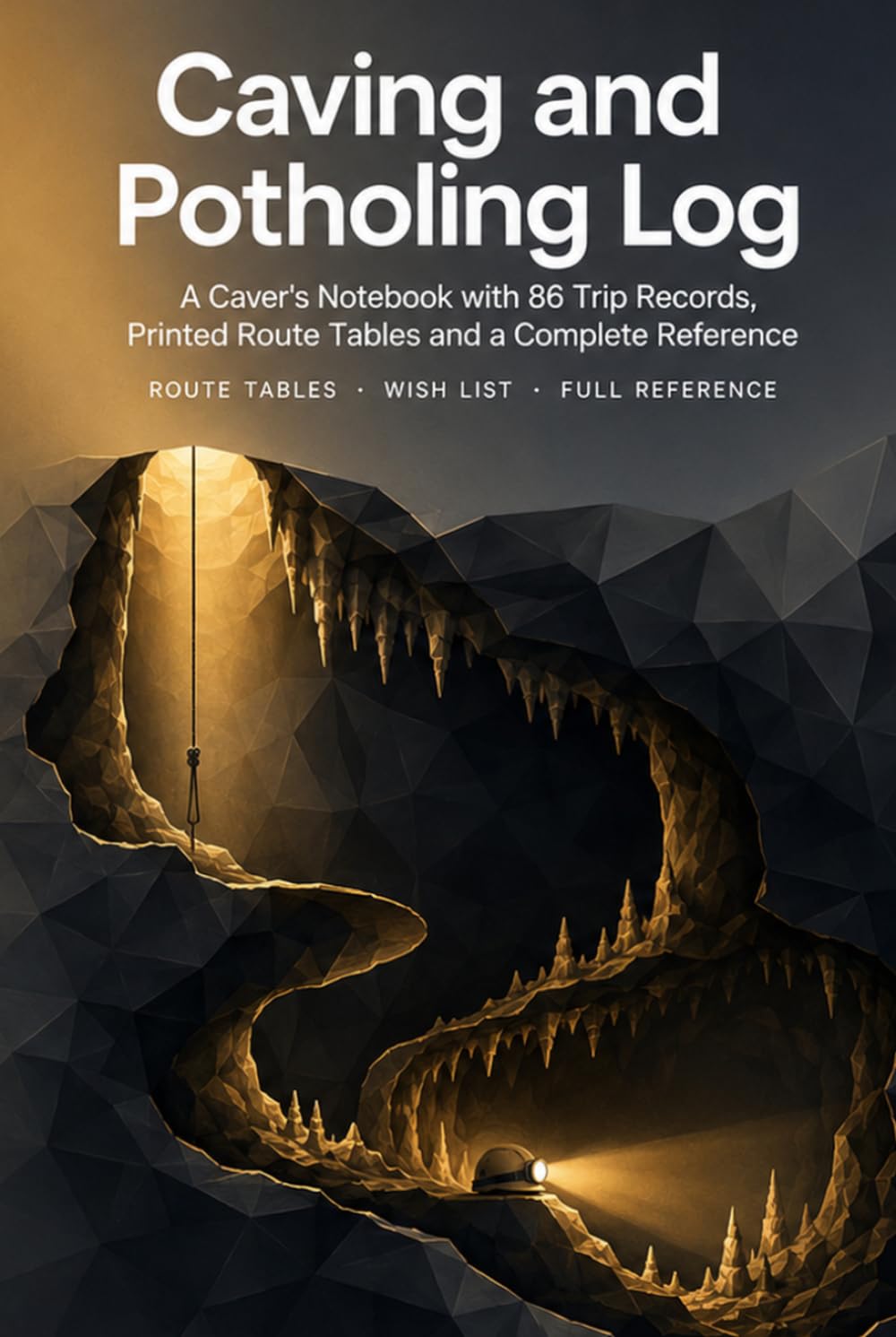 Caving and Potholing Log: A Caver's Notebook with 86 Trip Records, Printed Route Tables and a Complete Reference | Hardcover baixar livro de graça