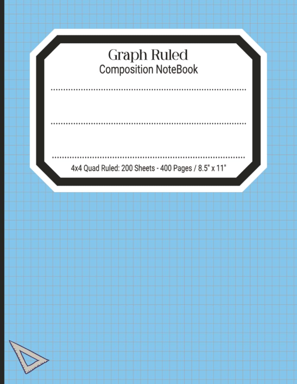 Graph Ruled Composition NoteBook: 4x4 Quad Ruled 200 Sheets -400 Pages / 8.5" x 11 baixar o livro de graça