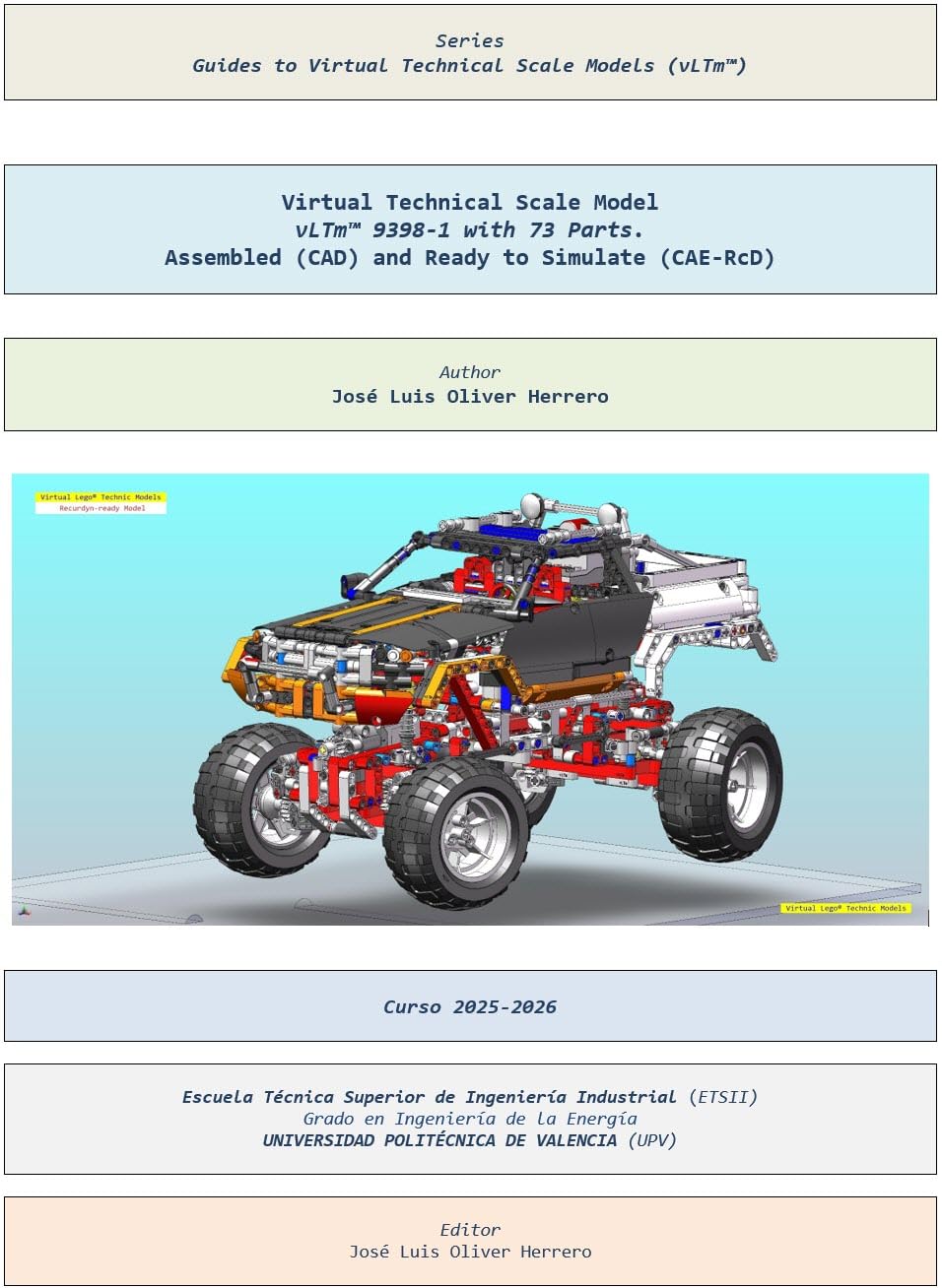 capítulo por capítulo baixar Virtual Technical Scale Model vLTm™ 9398-1 with 73 Parts. Assembled (CAD) and Ready to Simulate (CAE-RcD) (Guides to Virtual Technical Scale Models (vLTm™) Book 1013) (English Edition)
