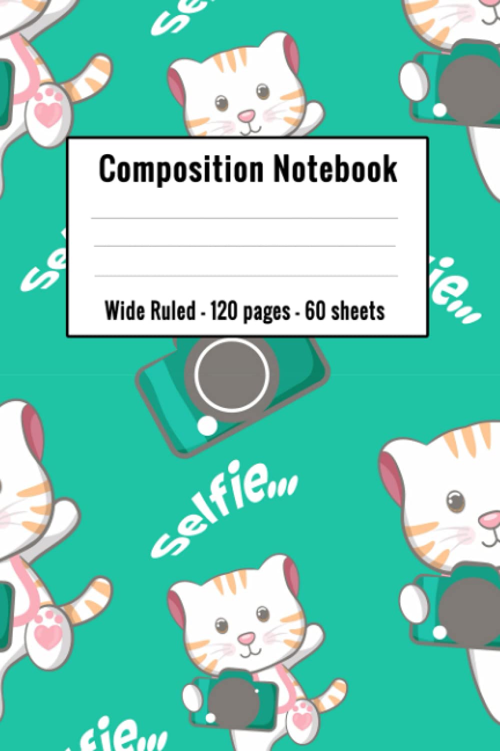 cat composition notebook wide ruled:: cute school supplies for teen girls notebooks | back to school composition notebook for high school baixar o livro de graça