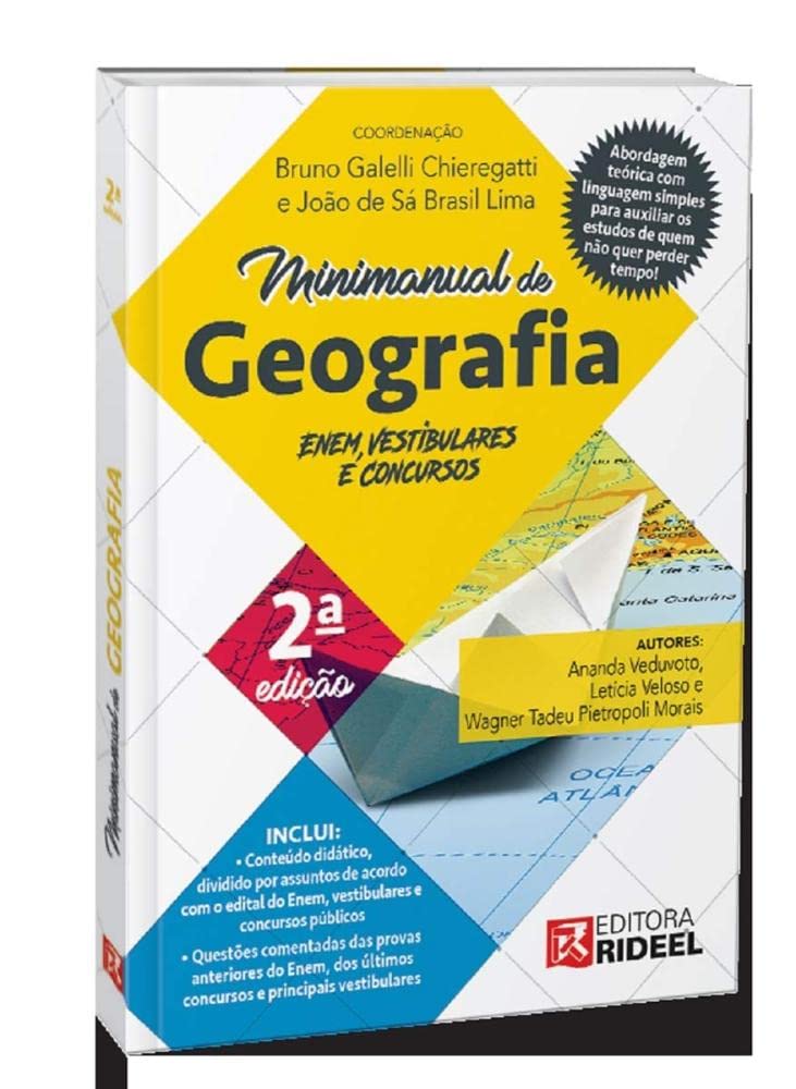 Minimanual de Geografia - Enem, Vestibulares e Concursos