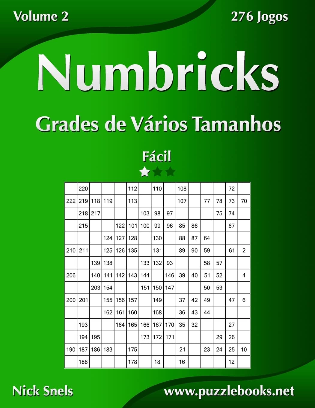 Numbricks Grades de Vários Tamanhos - Fácil - Volume 2 - 276 Jogos baixar o livro de graça