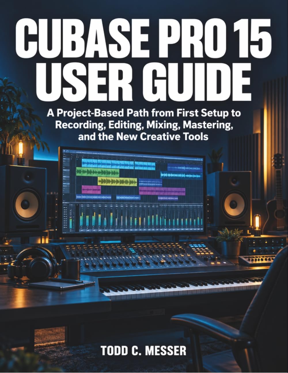ler totalmente Cubase Pro 15 User Guide: A Project-Based Path from First Setup to Recording, Editing, Mixing, Mastering, and the New Creative Tools