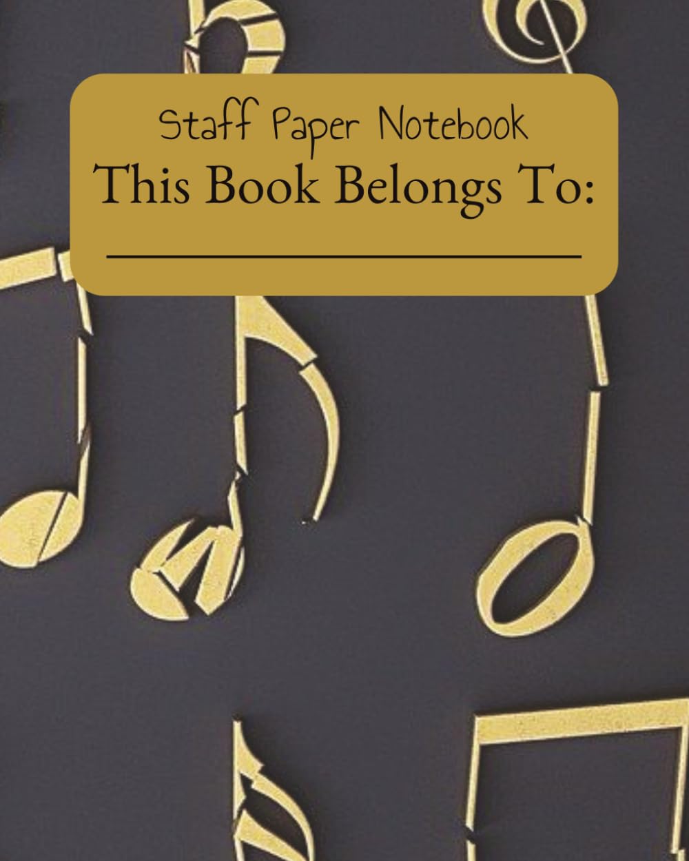 Music Staff Paper Journal: 220 page stave paper notebook- 13 staves per page- gift idea for men, women, children, students, friends and family- 5lines each staff 8x10-writing paper baixar o livro de graça