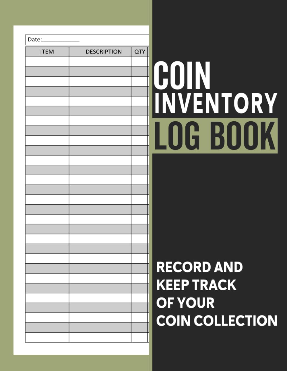 Coin Inventory Log Book: Catalogue and Organize Coins. Keep Track Key Specifics About Your Coins Grade, Year, Value and More baixar o livro de graça