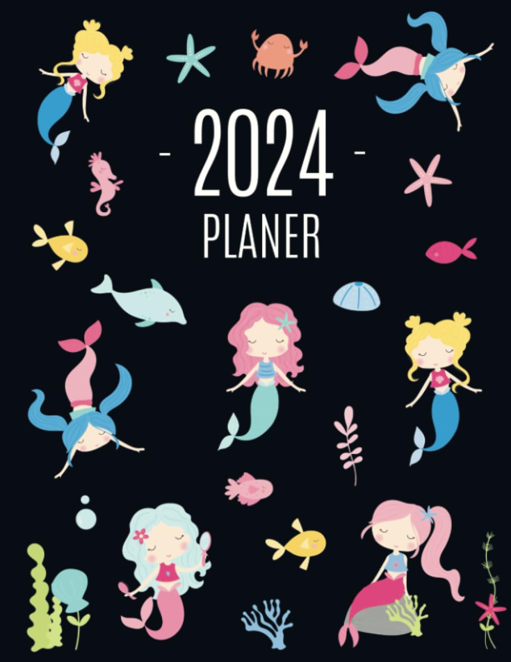 capítulo por capítulo baixar Meerjungfrau Planer 2024: 12 Monate: Januar - Dezember 2024 Jahresplaner | Ideal für die Schule, Studium und das Büro | Wöchentlicher, Monatlicher und Jährlicher Planer Agenda (German Edition)