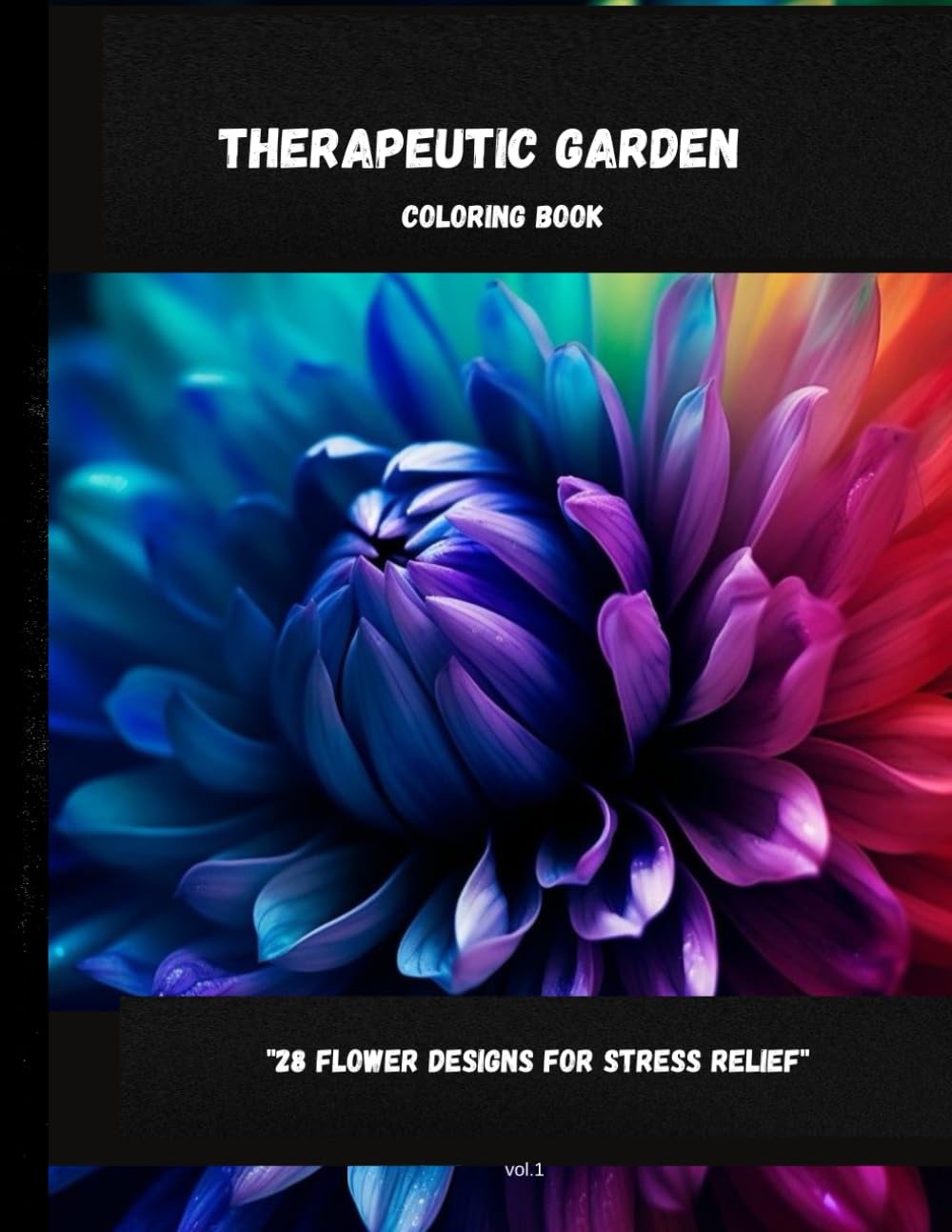 capítulo por capítulo baixar THERAPEUTIC GARDEN: coloring book (Portuguese Edition)