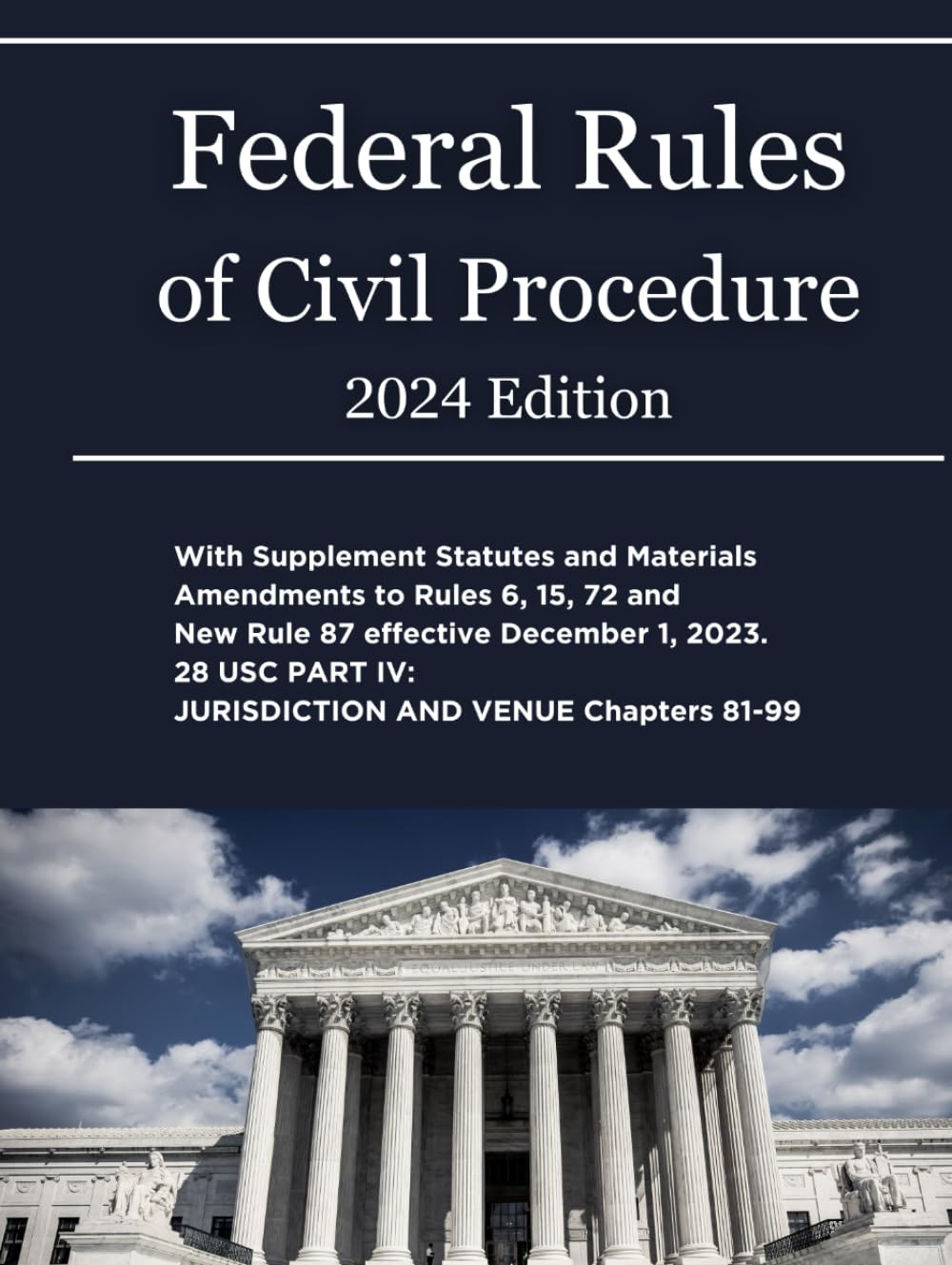 Federal Rules of Civil Procedure 2024 Edition: with Supplement Statutes and Materials baixar livro de graça
