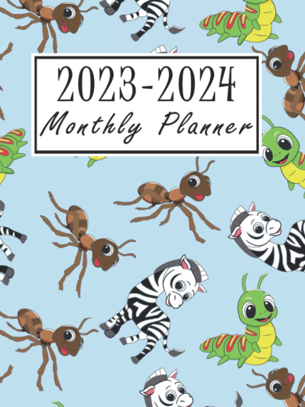 ler totalmente Planner 2023-2024: Ants Weekly Two Year Planner - Pretty Design 24 Months at a Glance Simple Schedule Organizer & Agenda |... & Contacts Log (Academic Planner)