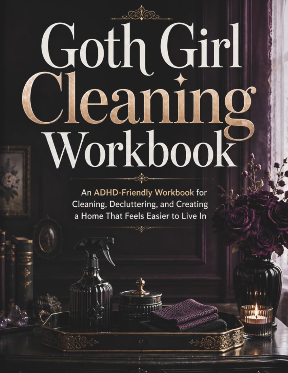 capítulo por capítulo baixar Goth Girl Cleaning Workbook: An ADHD-Friendly Workbook for Cleaning, Decluttering, and Creating a Home That Feels Easier to Live In