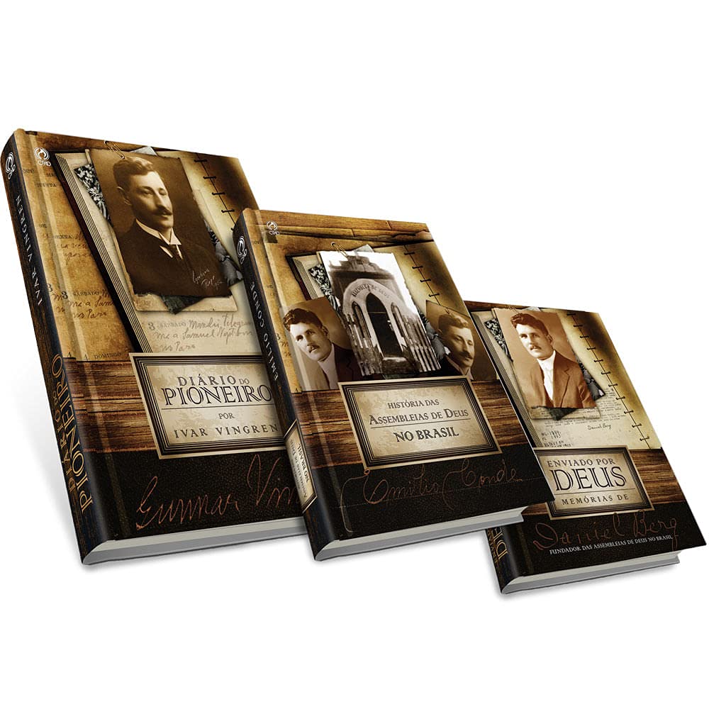 capítulo por capítulo baixar Coleção pioneiros pentecostais - 3 Volumes