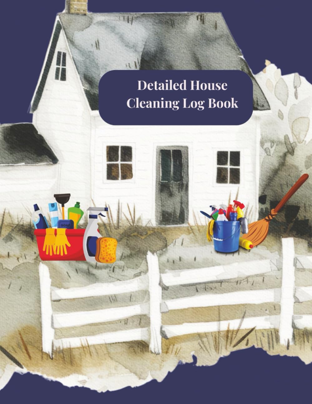 ler totalmente Detailed House Cleaning Log Book: Track, Organize, and Simplify Your Cleaning Routine for a Sparkling Home