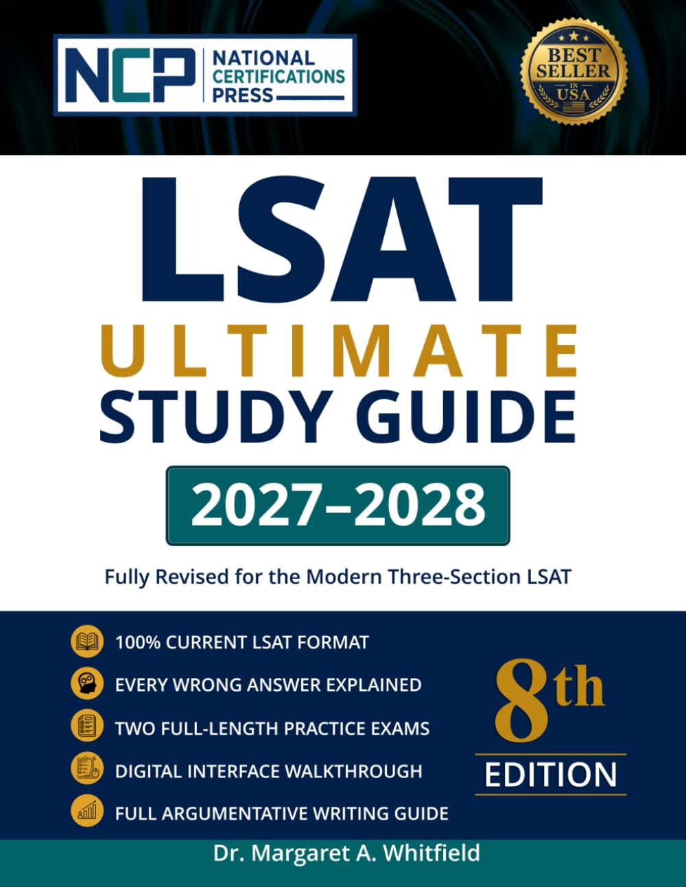 ler totalmente LSAT Ultimate Study Guide 2027–2028: 8th Edition — Fully Revised for the Modern Three-Section Format